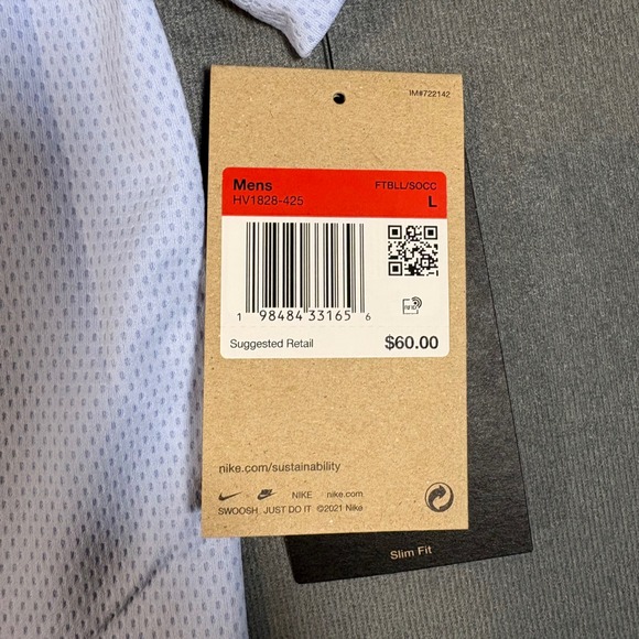 Nike Strike+ Mens Dry-FIT Short-Sleeve Soccer Tee - Picture 5 of 7